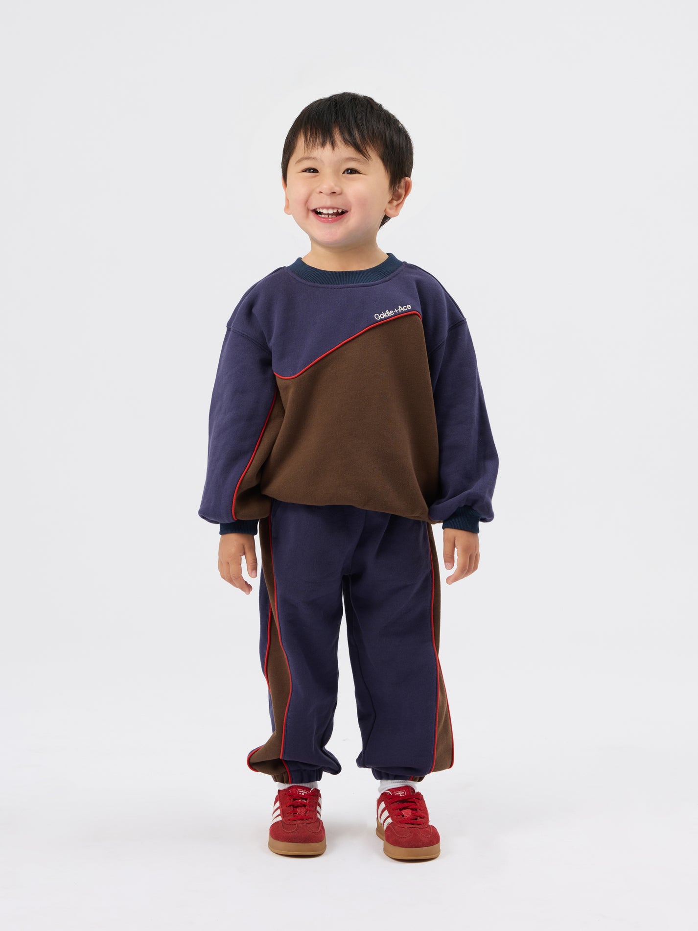 Brown Zig Zag Sweat Set