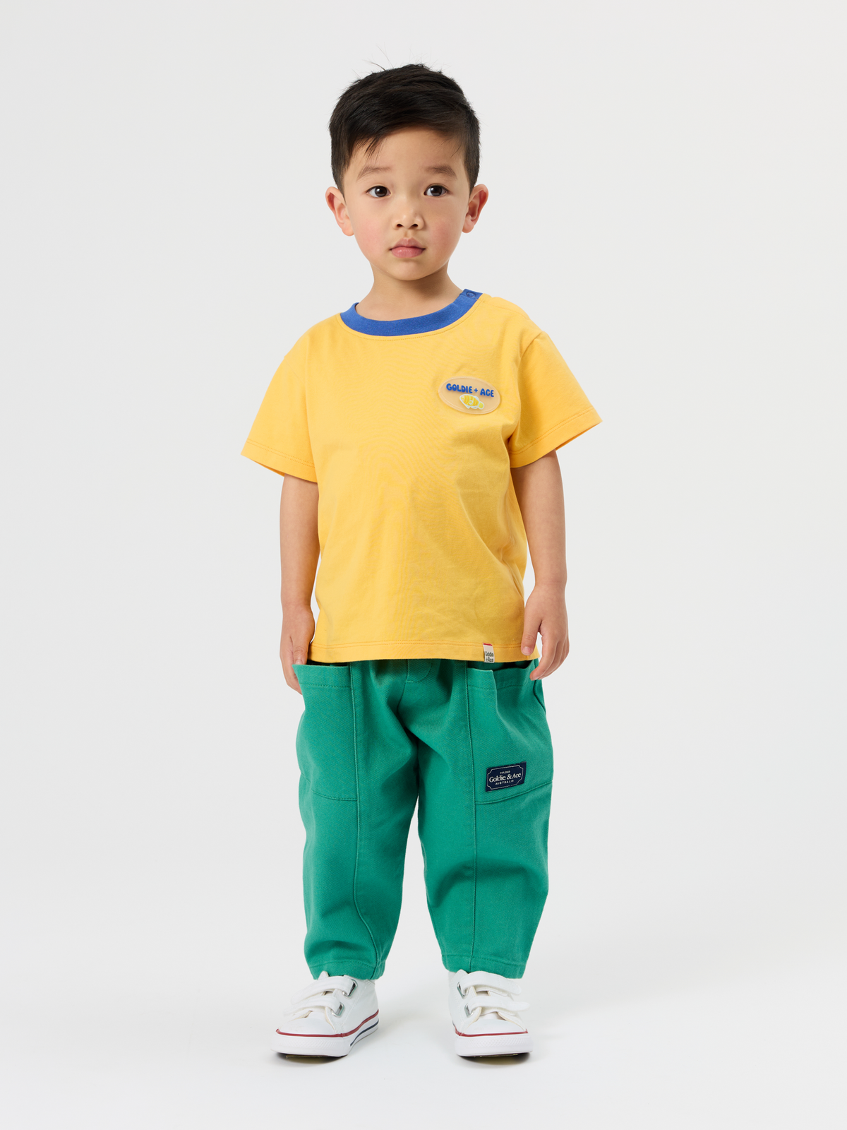 Yellow Contrast T-Shirt