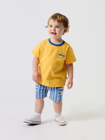 Ocean Stripe Noah Pocket Shorts