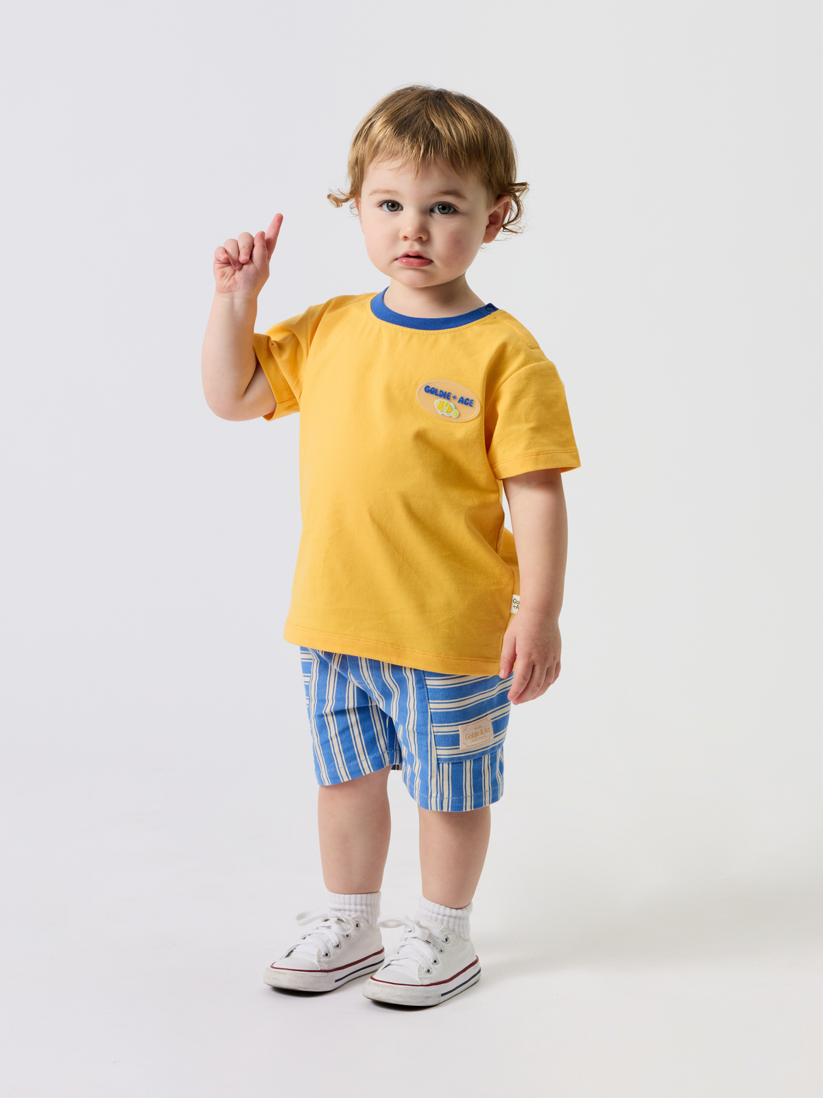 Ocean Stripe Noah Pocket Shorts