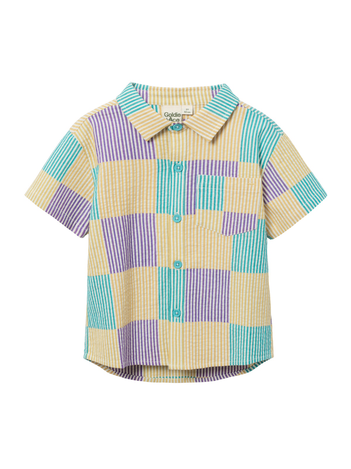 Seersucker Plaid Holiday Shirt