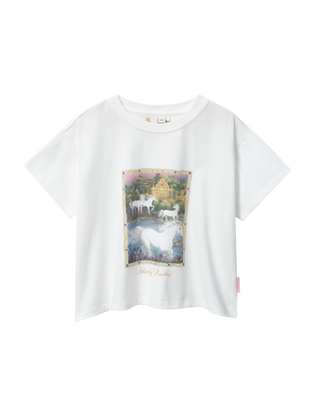Shirley Barber Unicorn Oversized T-Shirt