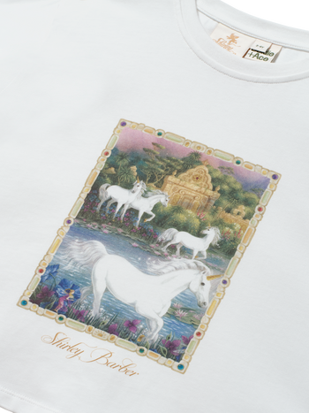 Shirley Barber Unicorn Oversized T-Shirt