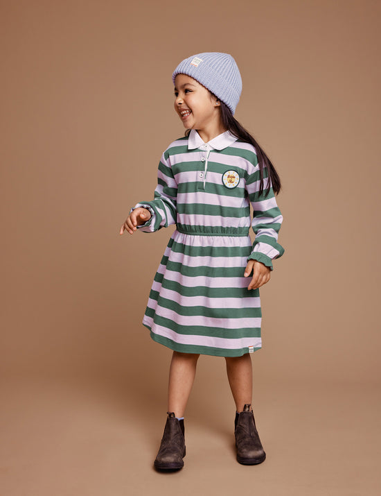 Game On Wide Stripe Rugby Dress