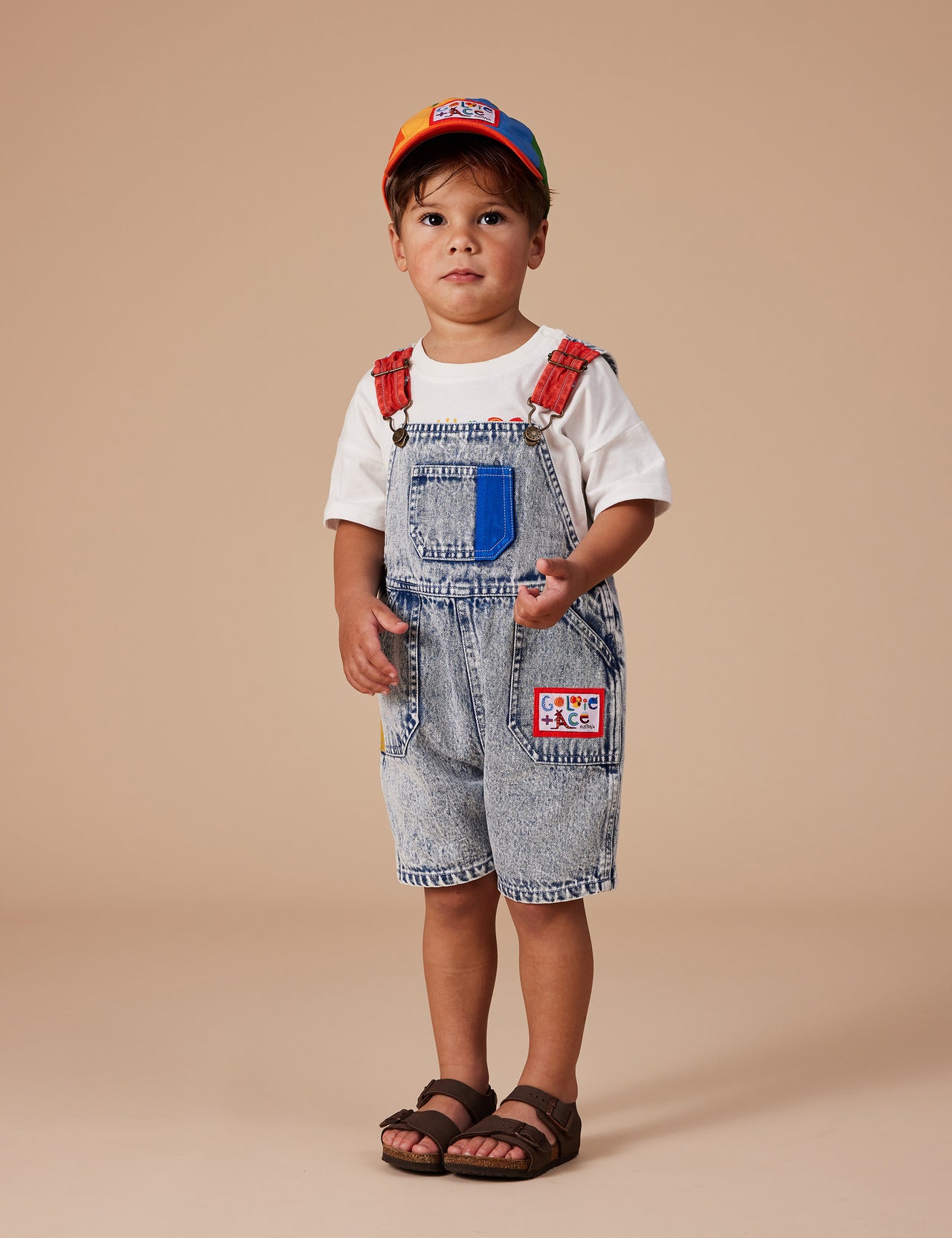 Burton Colour Pop Cargo Denim Overalls