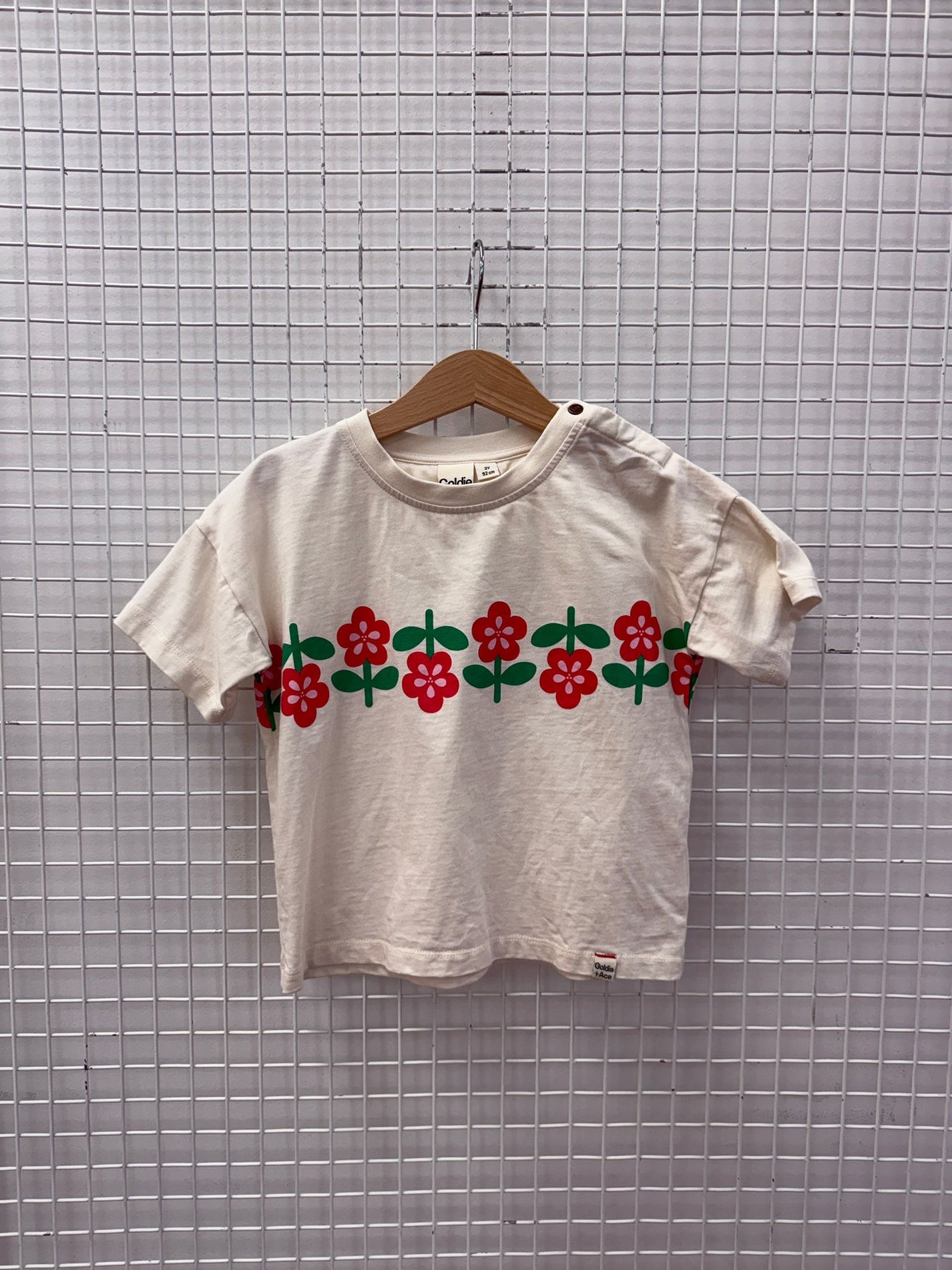 FLOWER T-SHIRT - 2Y