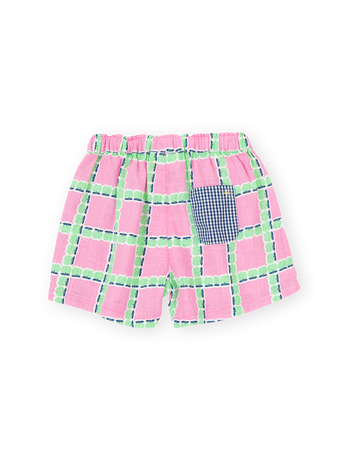 Apple Check Shorts