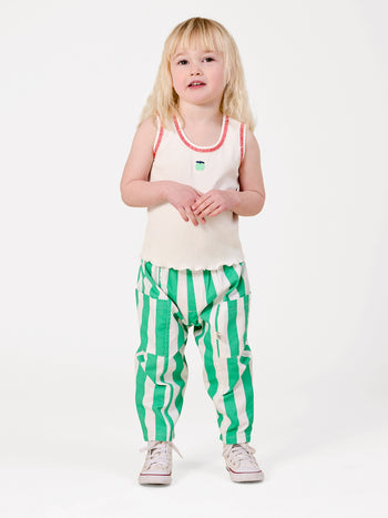 Happy Stripe Lightweight Kit Pocket Pant