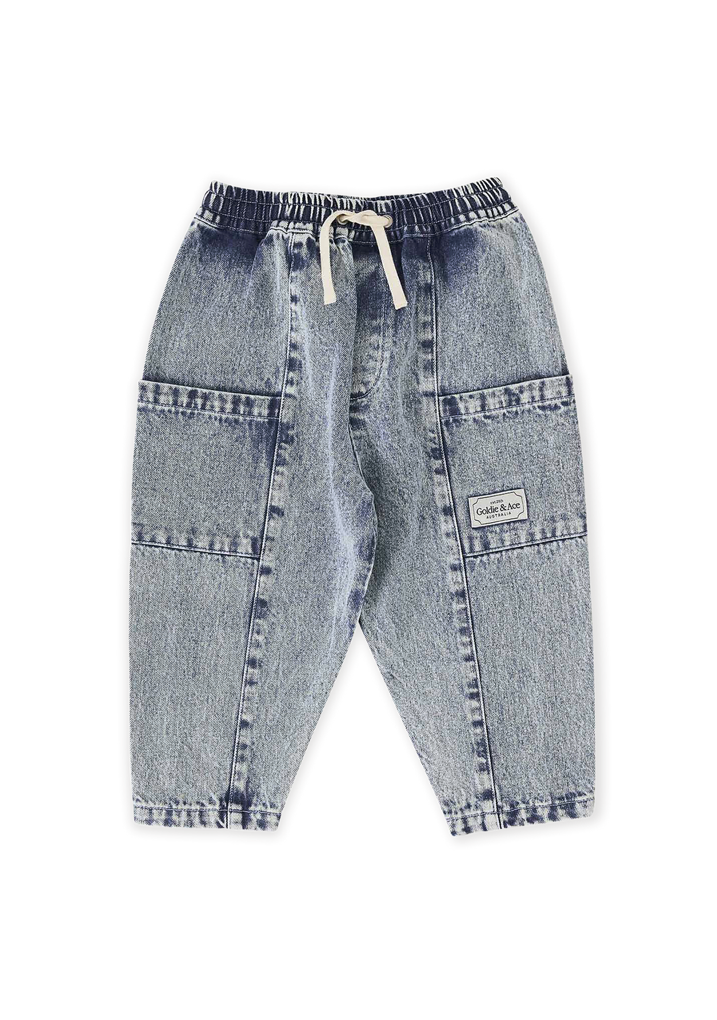 Kit Denim Pocket Pant Light Denim