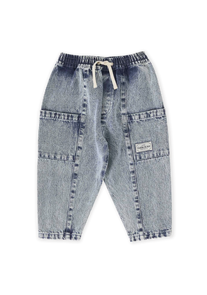 Kit Denim Pocket Pant Light Denim
