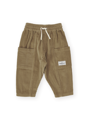 Kit Corduroy Pocket Pant Khaki