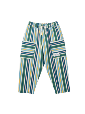 Evergreen Stripe Kit Pocket Pant