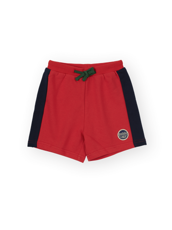 Colour Block Sweat Shorts