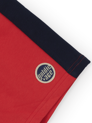 Colour Block Sweat Shorts