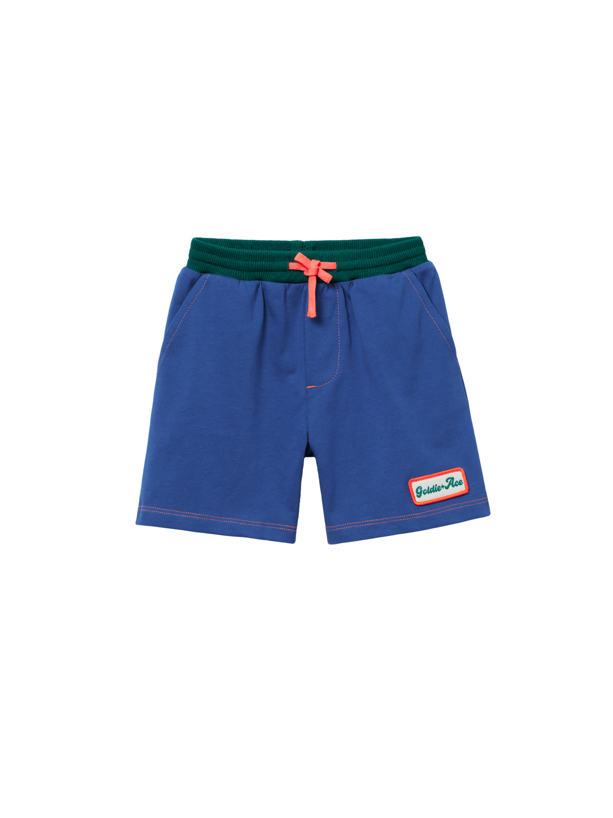 Blue Contrast Shorts