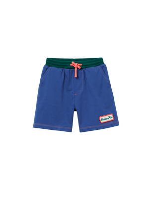 Blue Contrast Shorts