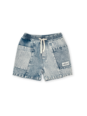 Pin Stripe Noah Pocket Shorts