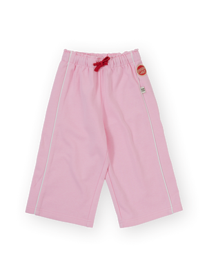 Wide Leg Piped Sweatpants