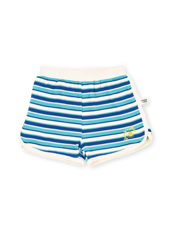 Waffle Shorts Blue