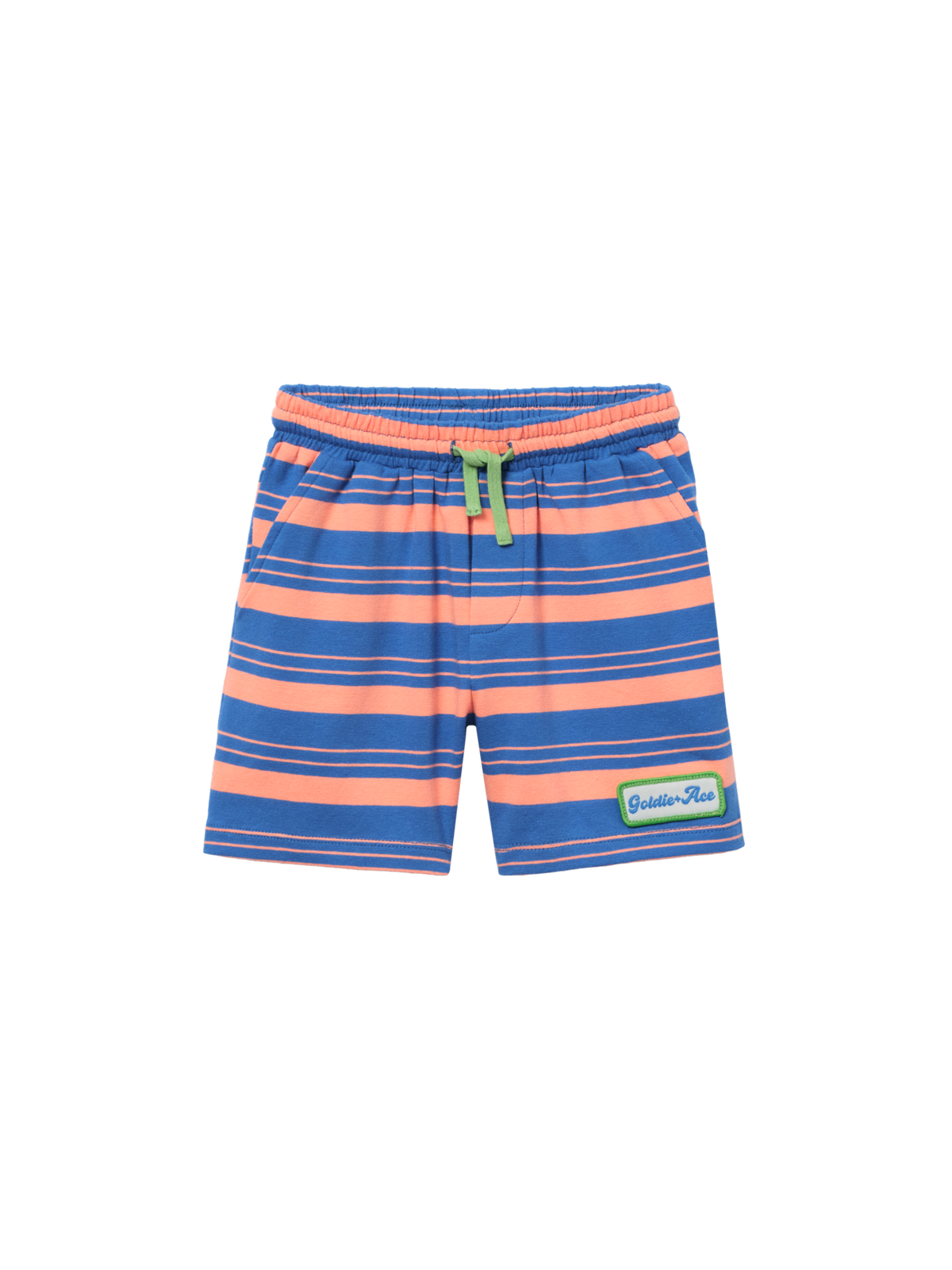 Retro Coastline Stripe Shorts