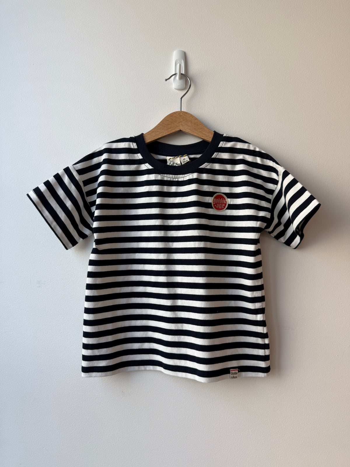 NAVY STRIPE ESSENTIAL TEE - 3Y