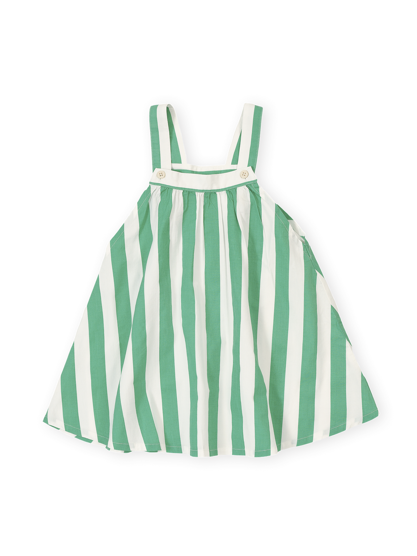Happy Stripe A-Line Dress