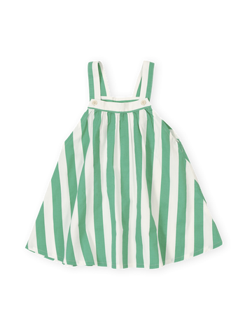 Happy Stripe A-Line Dress