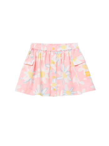 Pink Daisy Skirt