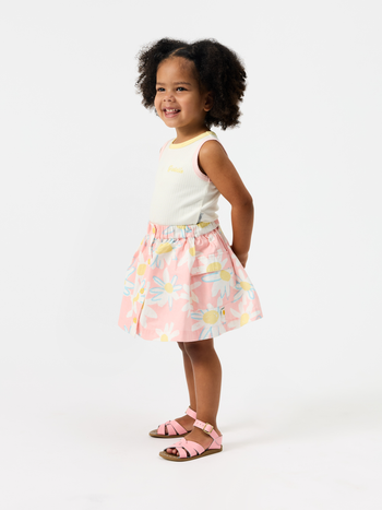Pink Daisy Skirt