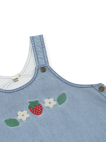 Wild Strawberry Pinafore Dress