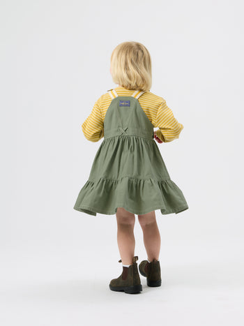 Essential Stripe Rib Top Yellow