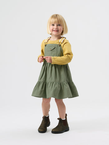 Essential Stripe Rib Top Yellow