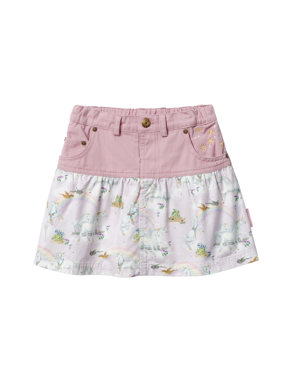 Shirley Barber Unicorn Peplum Skirt