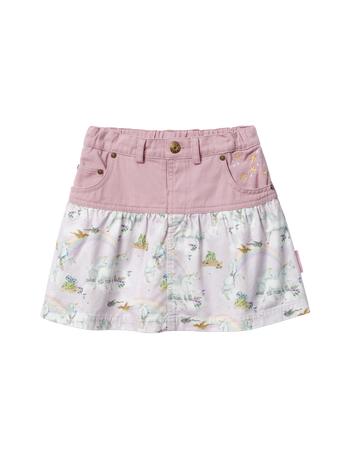 Shirley Barber Unicorn Peplum Skirt