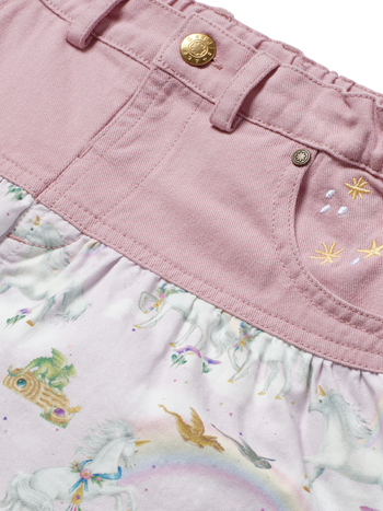Shirley Barber Unicorn Peplum Skirt