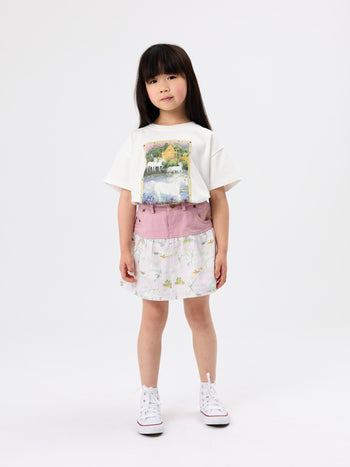 Shirley Barber Unicorn Peplum Skirt