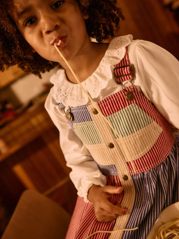 Laura Puff Sleeve Collar Long Sleeve Top