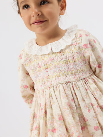 Strawberry Fields Smocked Dress