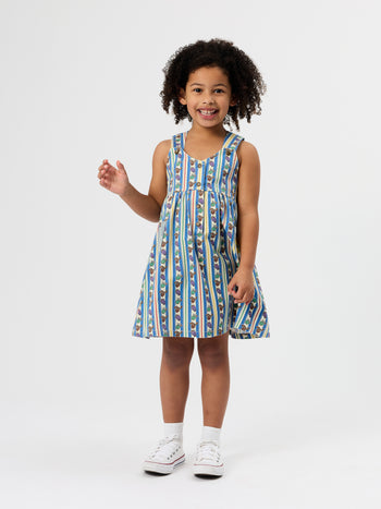 The Wiggles Best Friends Club Print Dress