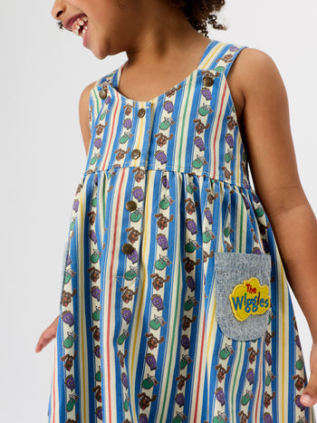 The Wiggles Best Friends Club Print Dress