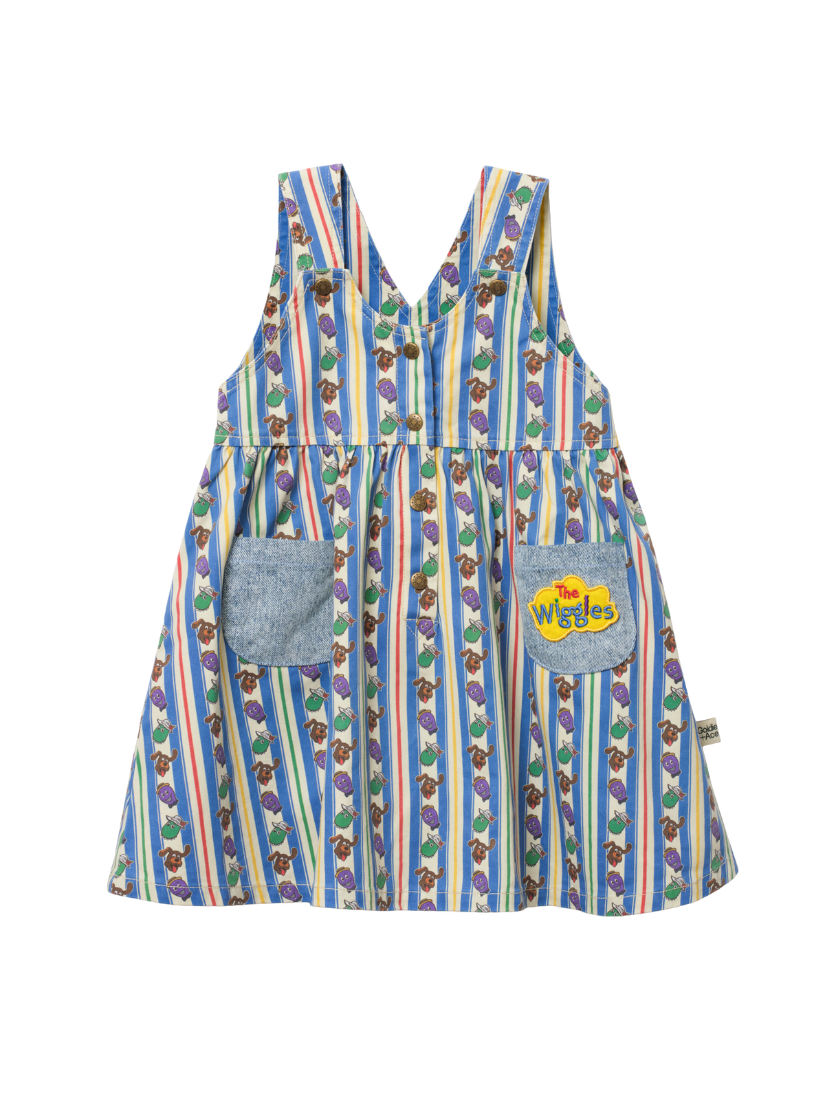 The Wiggles Best Friends Club Print Dress