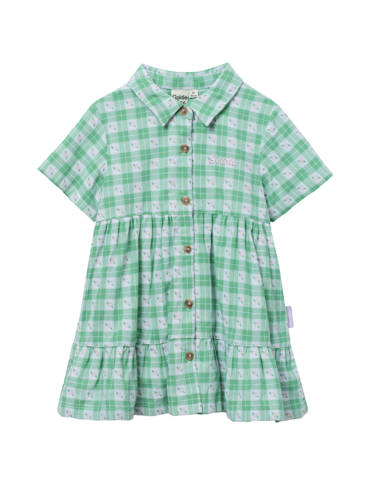Meadow Gingham Monica Dress