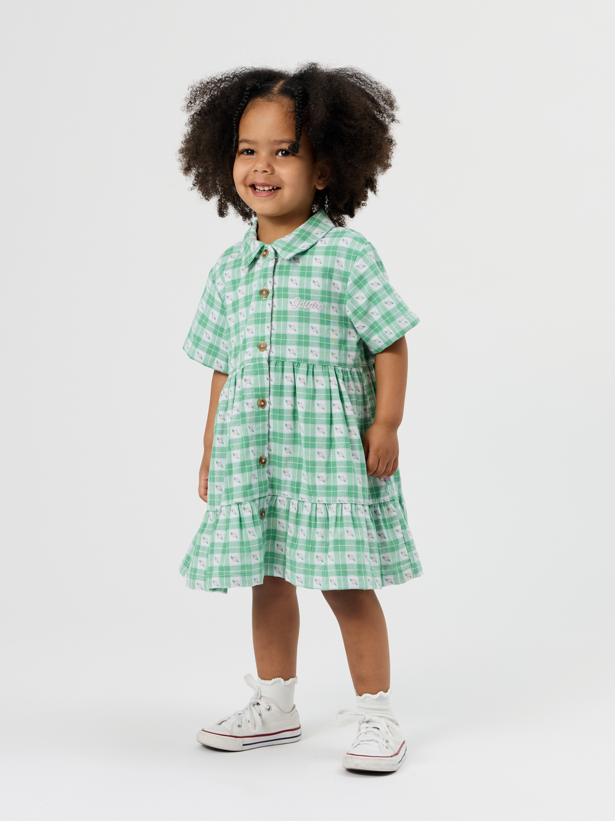 Meadow Gingham Monica Dress