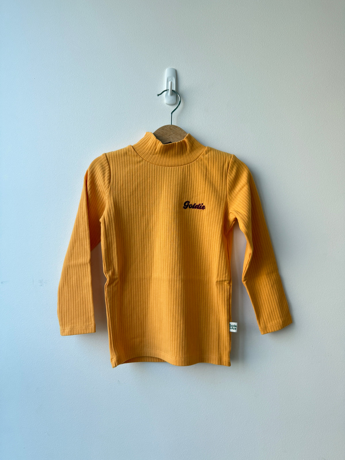 LONG SLEEVE GOLDEN RIB SKIVVY - 4Y