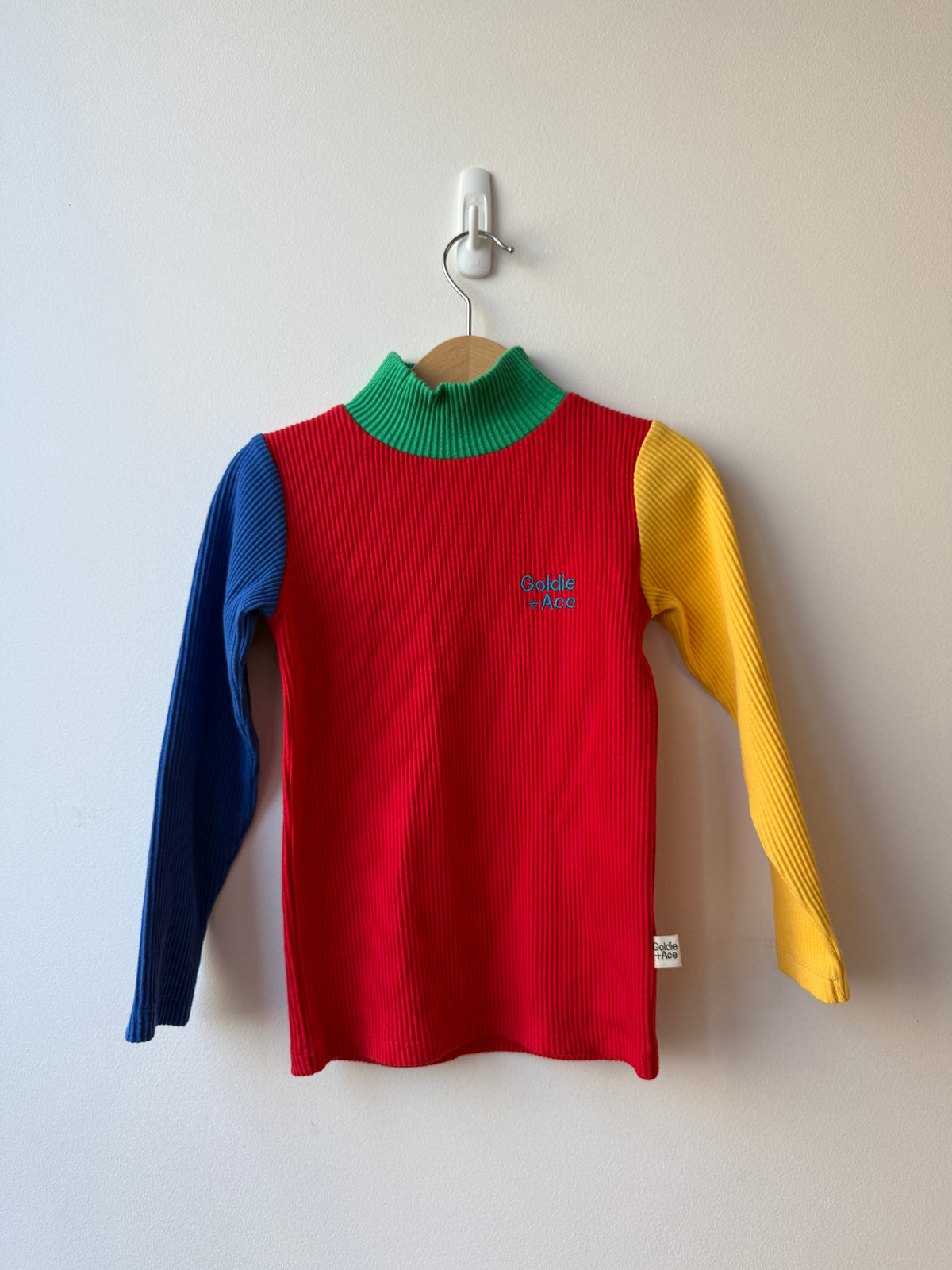 COLOUR BLOCK SKIVVY - 4Y