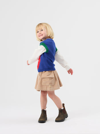 Mini Strawberry Long Sleeve Top