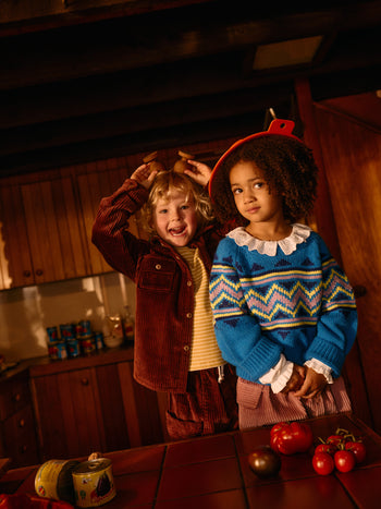 Corduroy Hooded Shirt