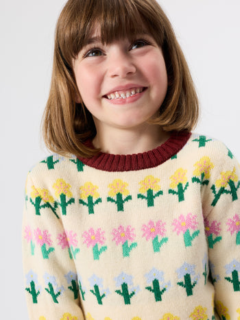 Flower Garden Knit Jumper