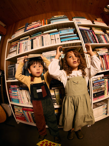 Austin Corduroy Colour Block Overalls