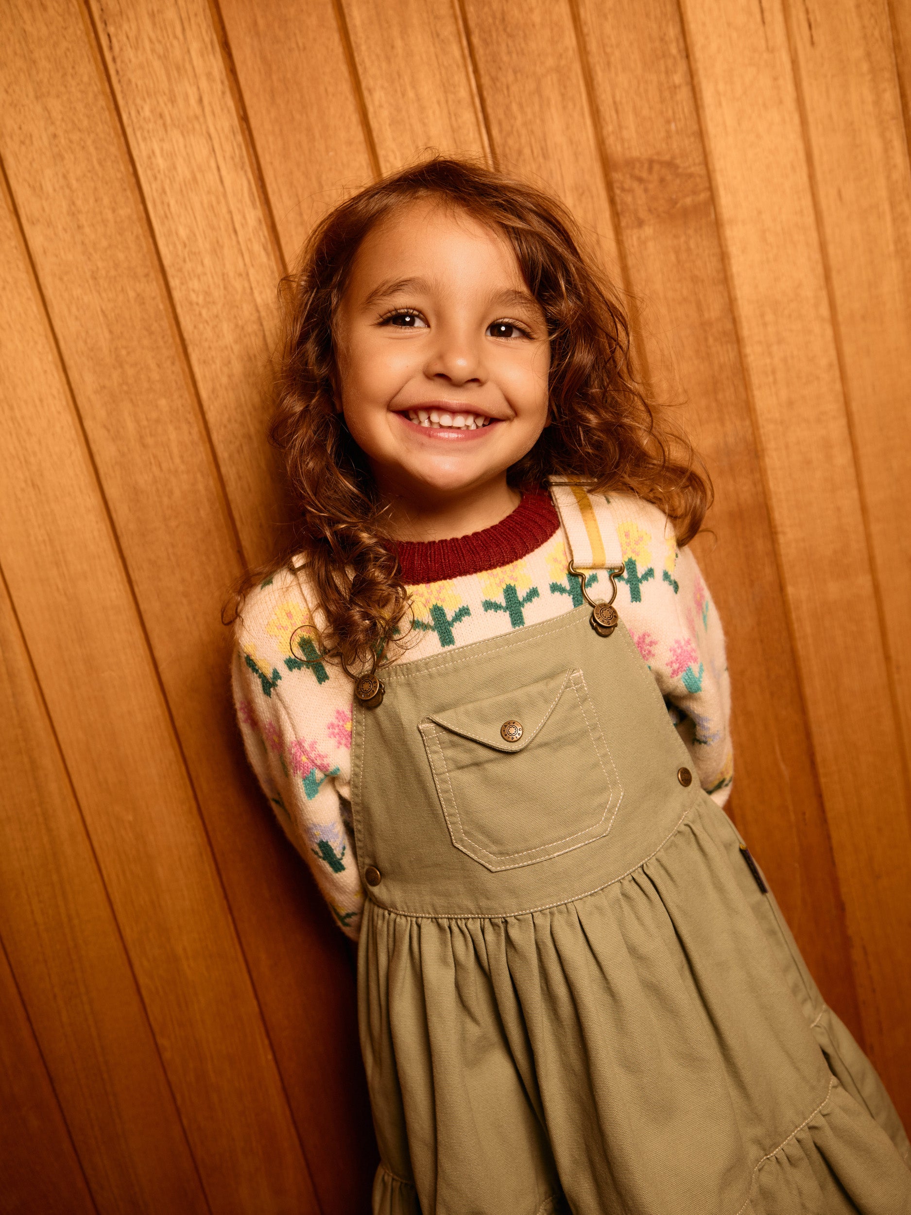 Carpenter Utility Pinafore Dress | Kids Dresses – Goldie + Ace